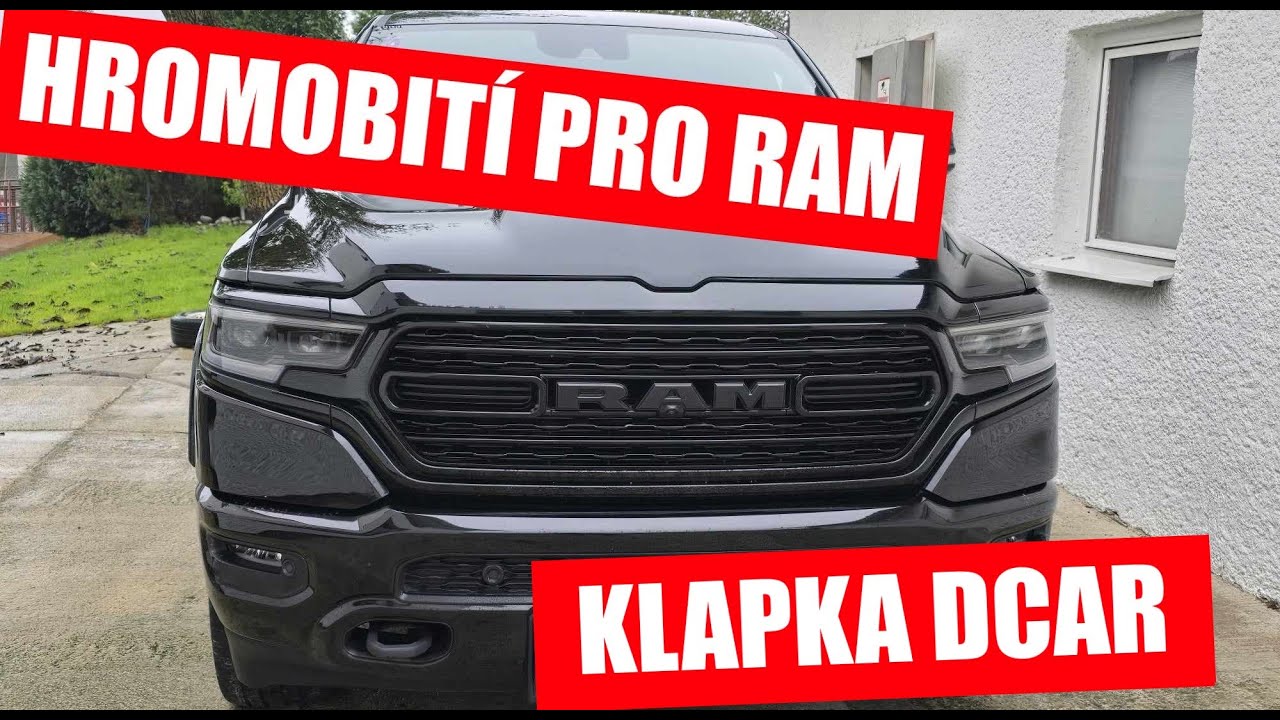 RAM 5.7 V8 HEMI - výfuková klapka DCar.cz