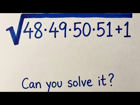 Math Olympiad square root calculations| without calculator.