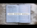 My 2021 Financial Trackers | Money Goals & Visual Roadmaps | Aja Dang