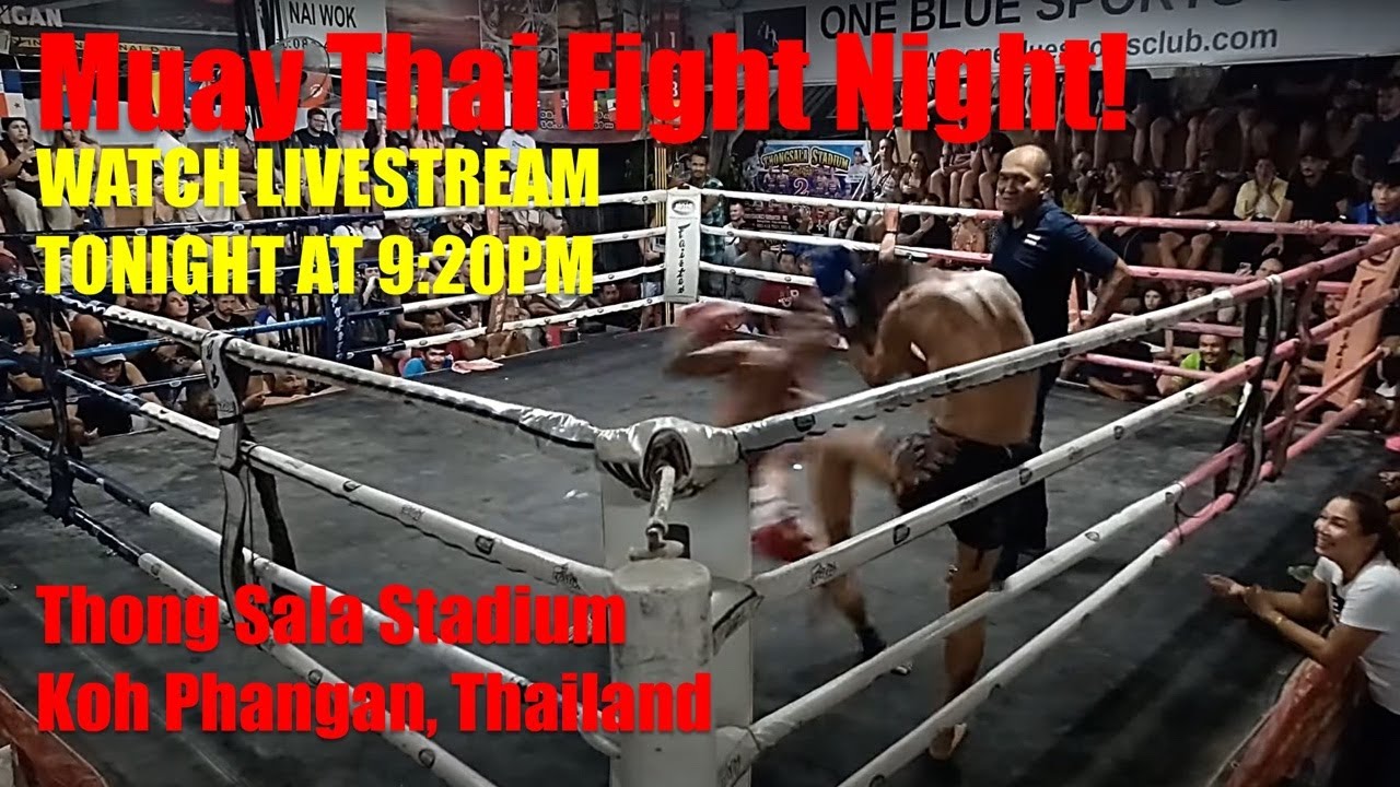 LIVE! 🔴 Muay Thai Fight Night from Thong Sala Stadium in Koh Phangan  - 17 Nov 2025