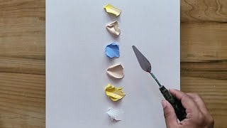 Easy Simple Landscape Painting Step By Step For Beginners 365 Days Challenge Day