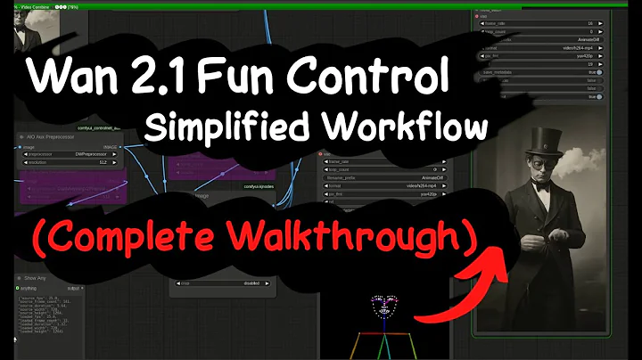 ComfyUI - Wan 2.1 Fun Control Video, Made Simple.