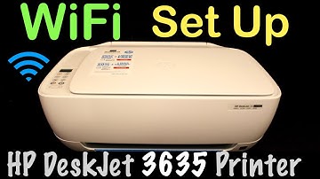 HP DeskJet 3635 WiFi SetUp !!