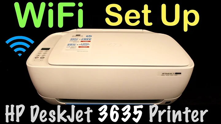 HP DeskJet 3635 WiFi SetUp !!
