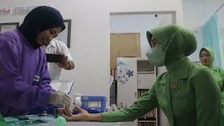 Hari Juang Tni Ad Ta.2022,Kodim 0907Trk Gelar Bhakti Sosial Donor Darah