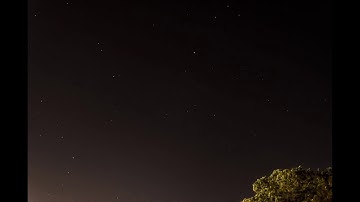 Objects moving across night sky 4/30/2020