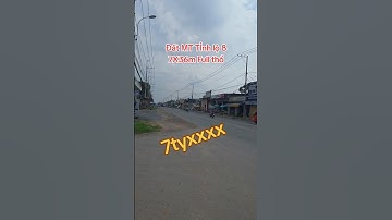 Đất mặt tiền Tỉnh lộ 8, Củ Chịx36m Full thổ #bandat #tinhlo8 #cuchi #datgiare #phuocvinhan