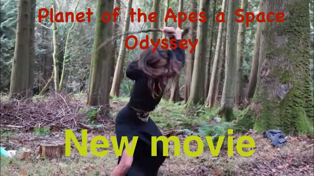 Planet of the Apes a Space Odyssey movie trailer