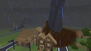 Rope tornado -Minecraft Storm Chasers s1 ep1 screenshot 3