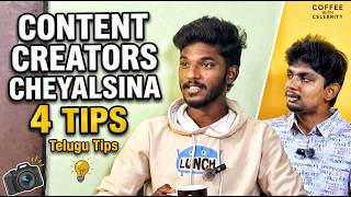 CONTENT CREATOR 4 TIPS |#cwc YouTube channel #konasema insta page