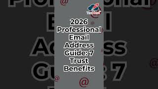 Professional email address benefits explained!