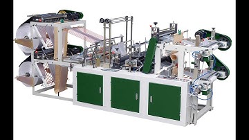 KINGPLAST - Economy Double Layer Bag On Roll Making Machine