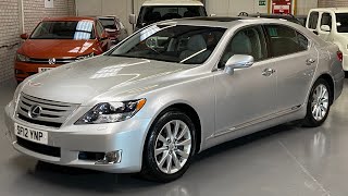 2012 Lexus LS 600H 5.0 V8 Hybrid 4WD Auto For Sale At Drive Japan - Japanese Car Importer