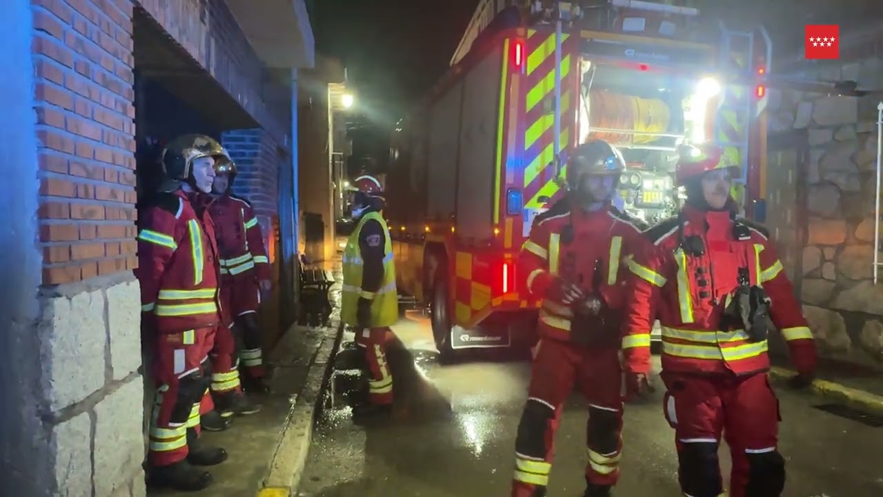 Explosión de vivienda en #GuadalixDeLaSierra ocasionada por una estufa de butano 