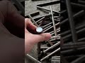 automatic iron bar cutting machine  #shorts