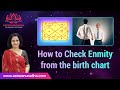 How to Check Enmity from the birth chart | 6th house in astrology | Saturn in astrology | Mars