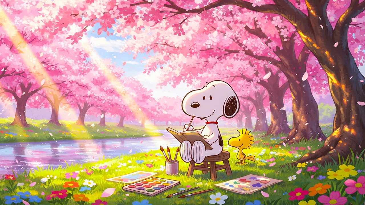【DEATH NYC】SNOOPY×spring cherry blossoms maxresdefault.jpg