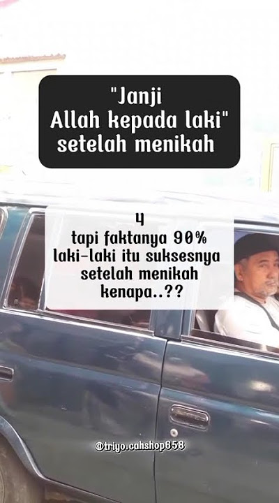 janji ALLAH kepada laki