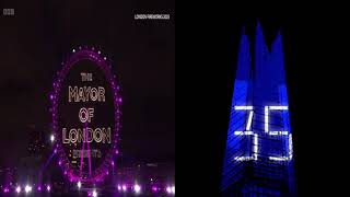 The Shard London Countdown In New Year 2025