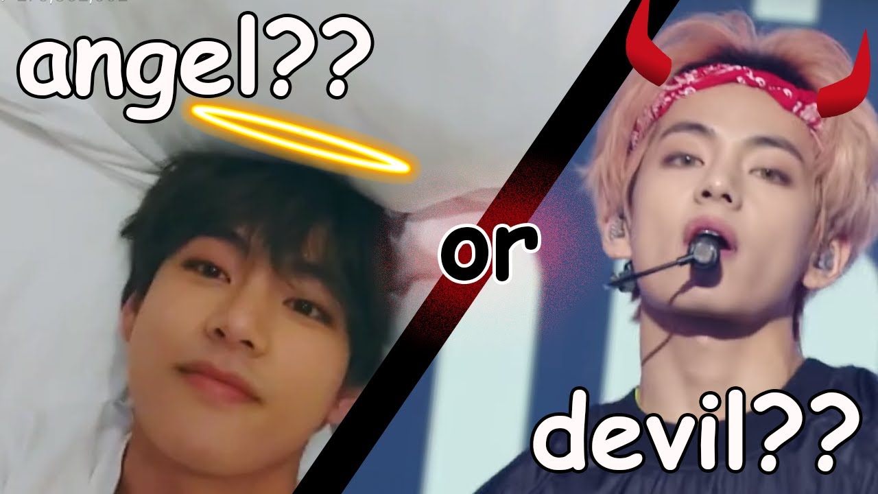 kim taehyung is the king of duality