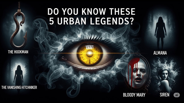 Do you know these 5 urban legends?