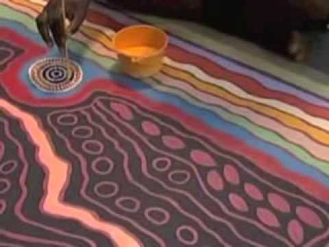 Aboriginal Dot Paintings Youtube