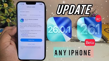 How to Update iPhone From iOS 26.0.1 To iOS 26.1 RC Update (Full Guide)