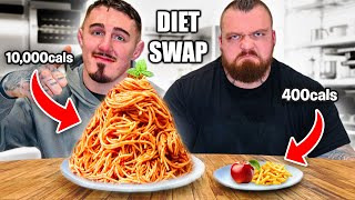 Swapping Diets With a UFC CHAMPION!!! Ft. Tom Aspinall  | Eddie Hall