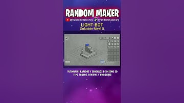LightBot level 5 Solution | LightBot nivel 5 Solución