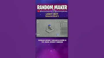 LightBot level 5 Solution | LightBot nivel 5 Solución