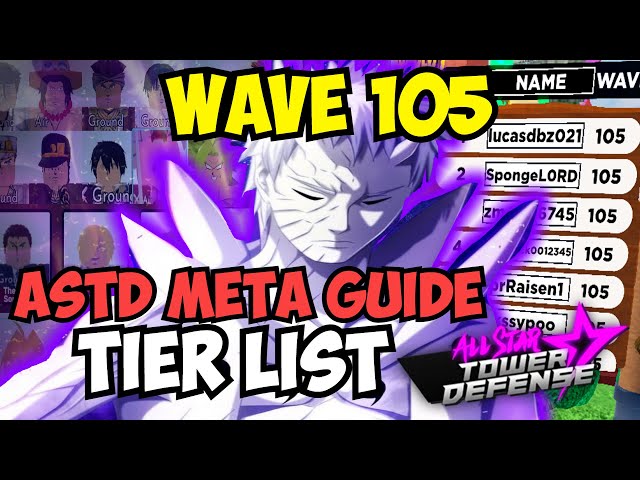 ⭐Wave 105, NEW ASTD Best Unit Tier List, How to Get Infinite Leaderboard