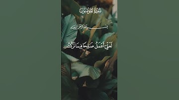 تلاوة من سورة المؤمنون بصوت القارئ إدريس ابكر{وقل ربي أعوذ بك من همزات الشياطين} #المصحف