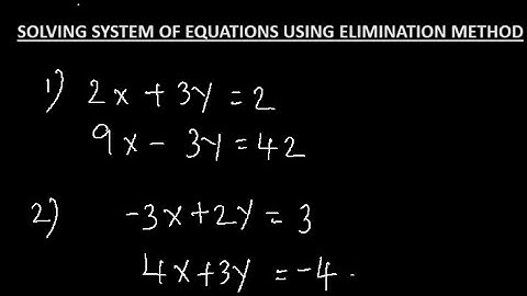 Mastering the Elimination Method: Solving Systems of Equations with Ease