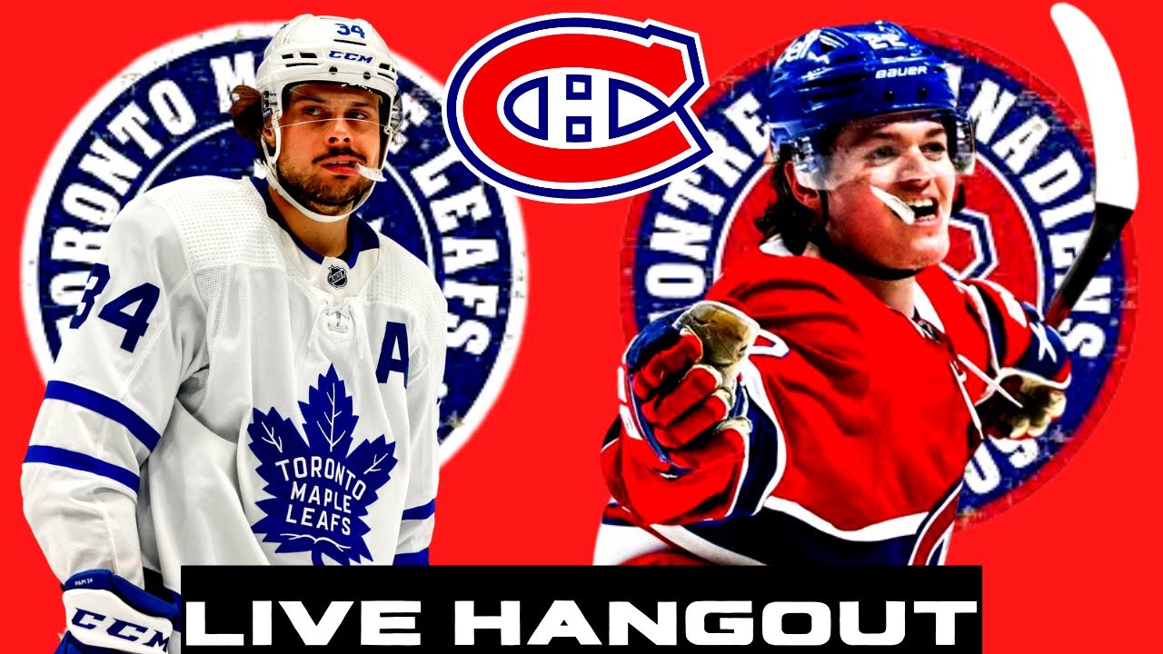 Montreal Canadiens vs Toronto Maple Leafs Live Hangout 01/21/23 - YouTube