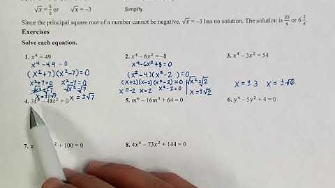 Solving Polynomial Equations Part 2