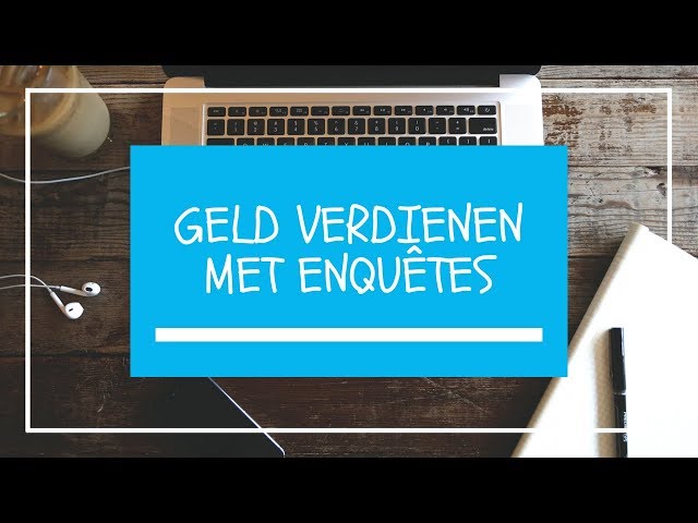 How To: Geld Verdienen Met Enquêtes??? - Youtube