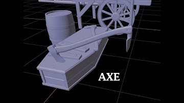 Blender 2.8: Modeling an Axe