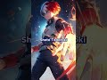 My hero academia characters part 3 #viral #anime #myheroacademia #shototodoroki #tenyaiida #shorts