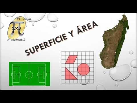 Vídeo: Diferencia Entre área Y área De Superficie