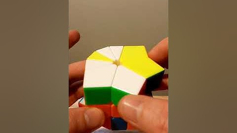 SQUARE 1 TUTORIA 1ST STEP. #yj #squareone #cubing #cuber #algorithm #tutorial #moyu #diansheng