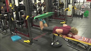 Glute Hamstring Single Leg Rebound Shock Triphasic Training