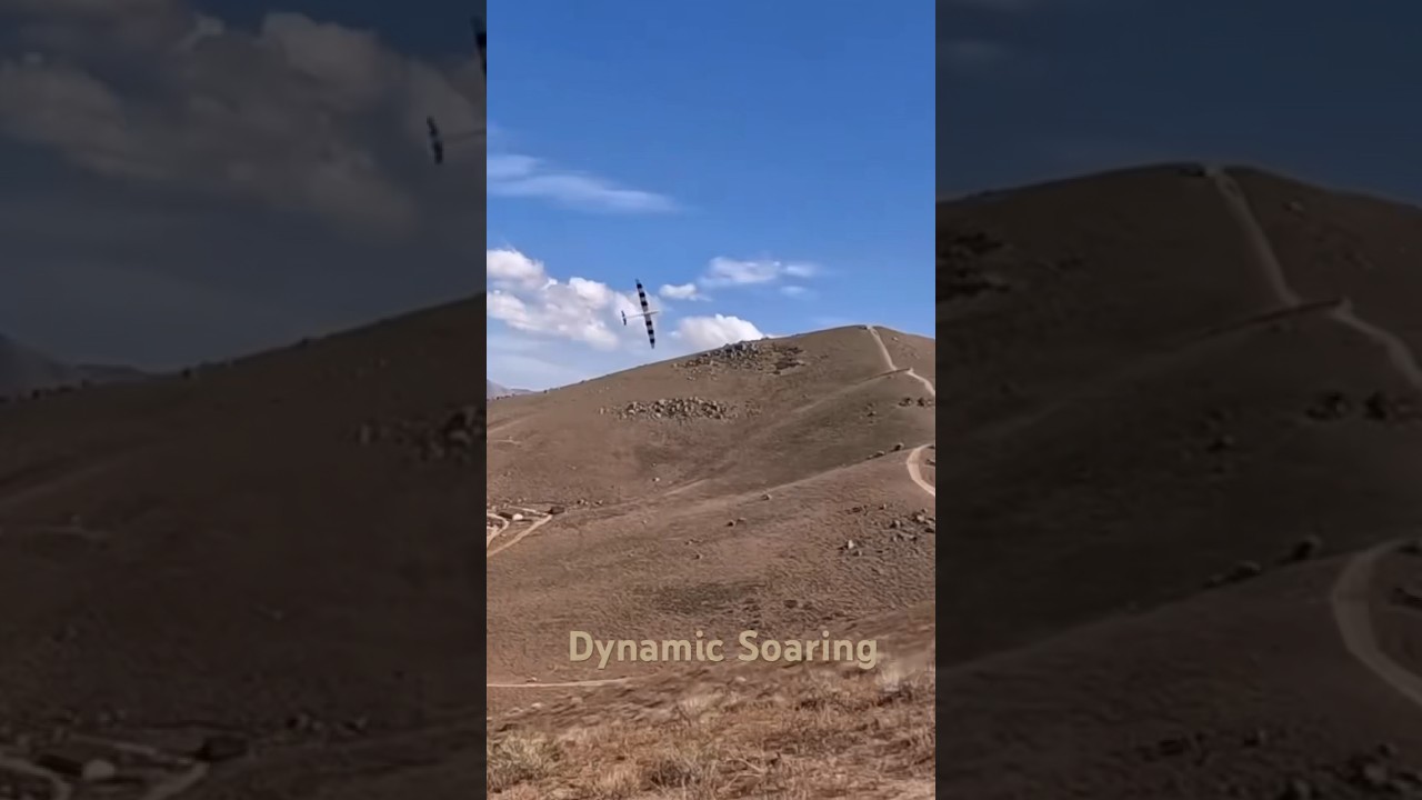Wind Powered RC Plane - Dynamic Soaring - So Awesome 