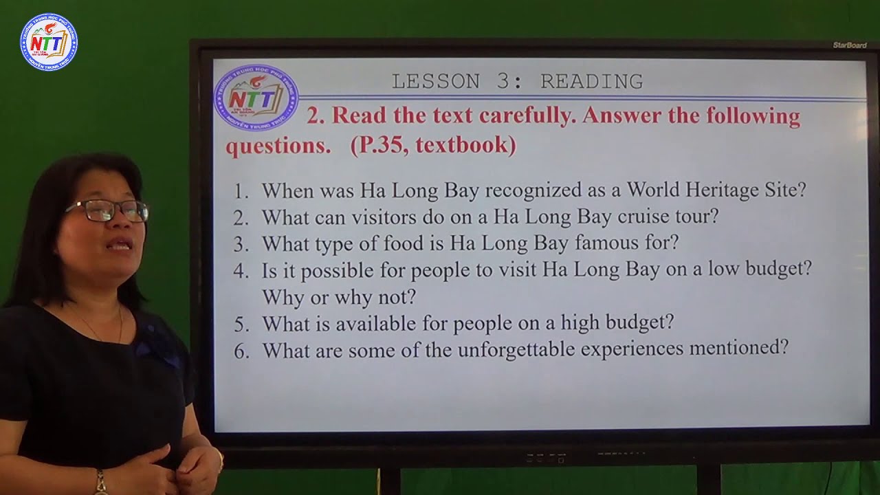 Tiếng Anh 11 - Unit 8 Our world heritage sites - reading (10 năm) -THPT ...