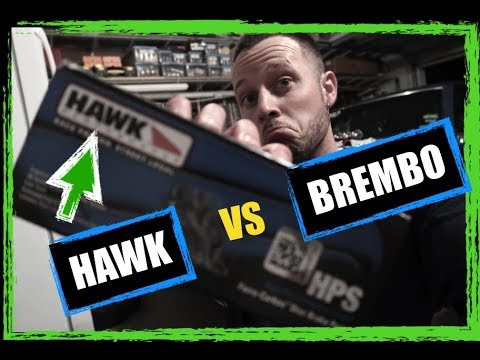 BEST BRAKE PADS? BREMBO VS. HAWK **REVIEW**