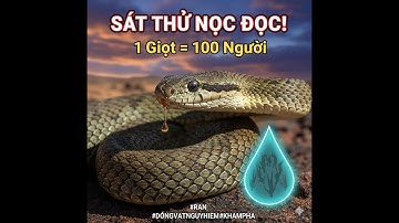 1 Giọt Nọc = 100 Mạng Người: Sự Thật Về Loài Rắn Độc Nhất Hành Tinh!
