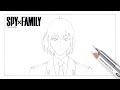 How to draw Yuri Briar | part 1 | Spy × Family | 如何畫尤利•布萊爾 | SPY×FAMILY間諜家家酒 | 尤利•布萊爾 | 畫畫教學