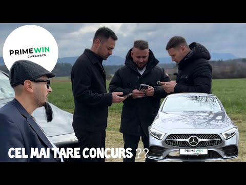 Acum poți participa la cel mai tare concurs 100% real și cu cele mai tari premii și mașini !!