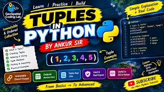 TUPLES IN PYTHON BY ANKUR SIR