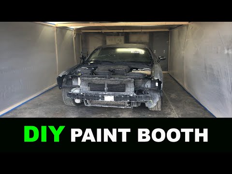 Видео: DIY Paint Booth