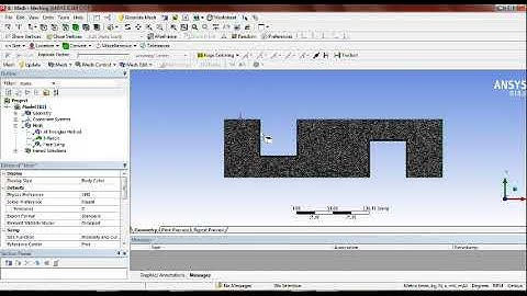 Example 1 :- Periodic heat flow through Square tube blank